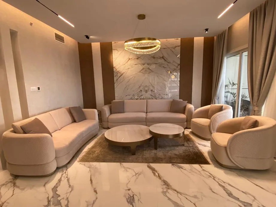 Architectural lighting in a luxury Dubai interior by Luxray