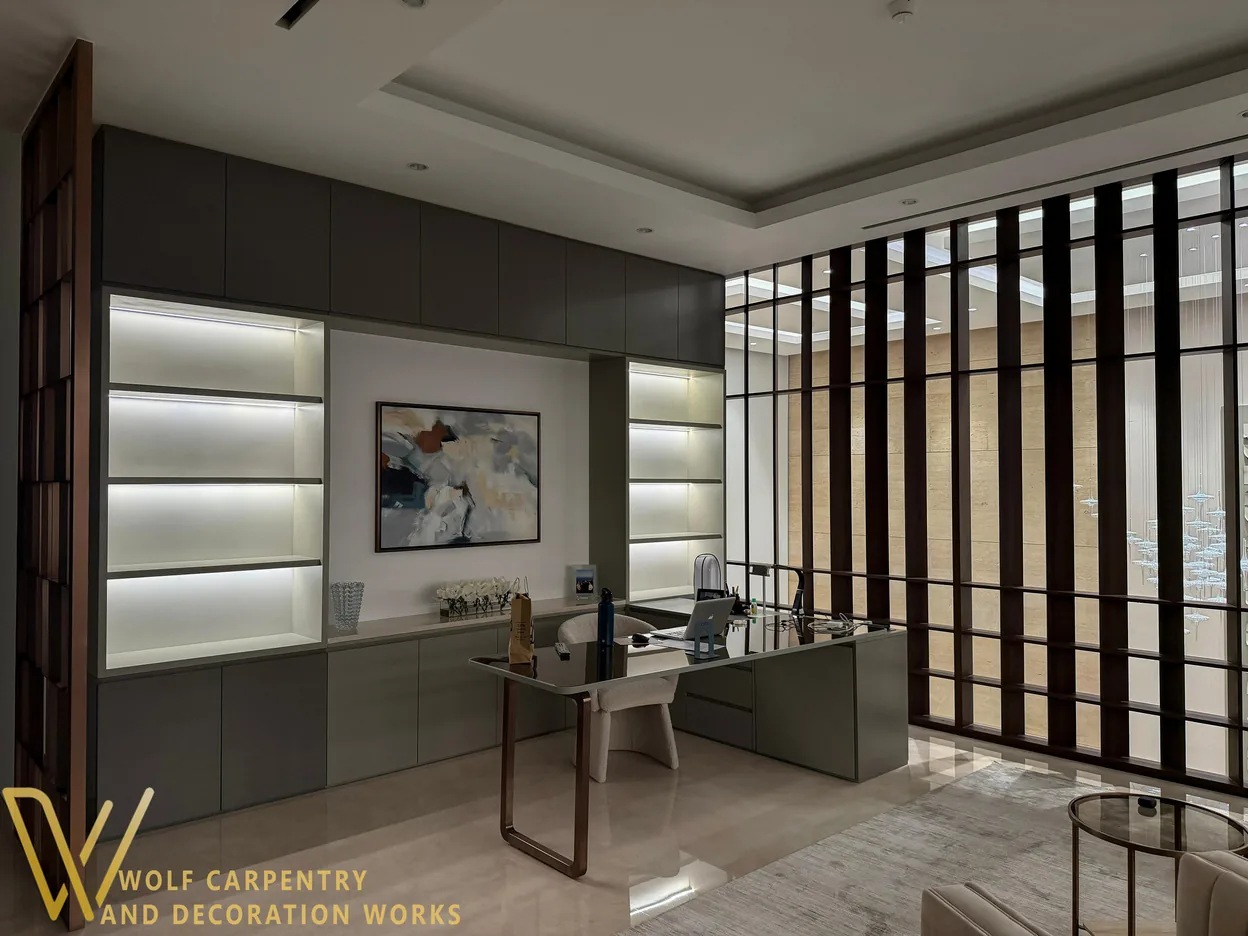 Wolf bespoke joinery interior UAE